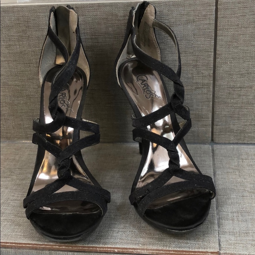 High heel sandals (Carlos Santana)